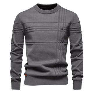Burkhard | Stilvoller Herrenpullover mit Karodesign