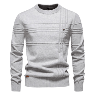 Burkhard | Stilvoller Herrenpullover mit Karodesign