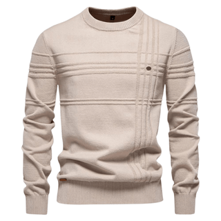 Burkhard | Stilvoller Herrenpullover mit Karodesign