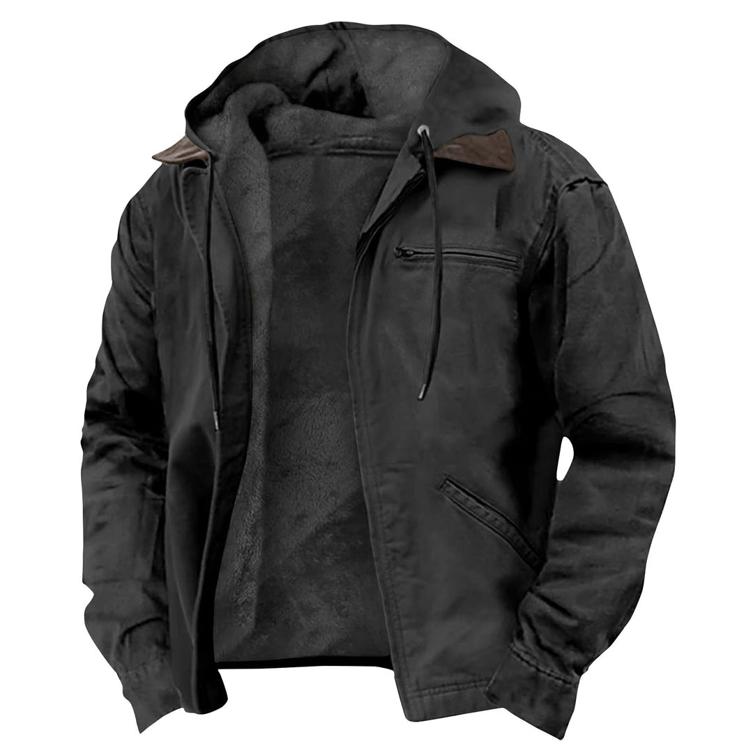 Luis | Jacke mit Reißverschluss und Kapuze