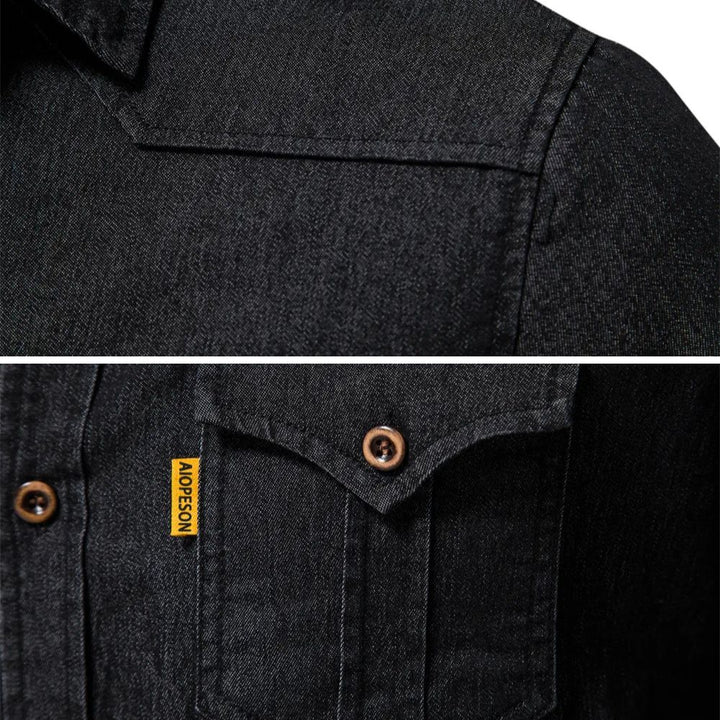 Xeric | Geknöpftes Jeanshemd