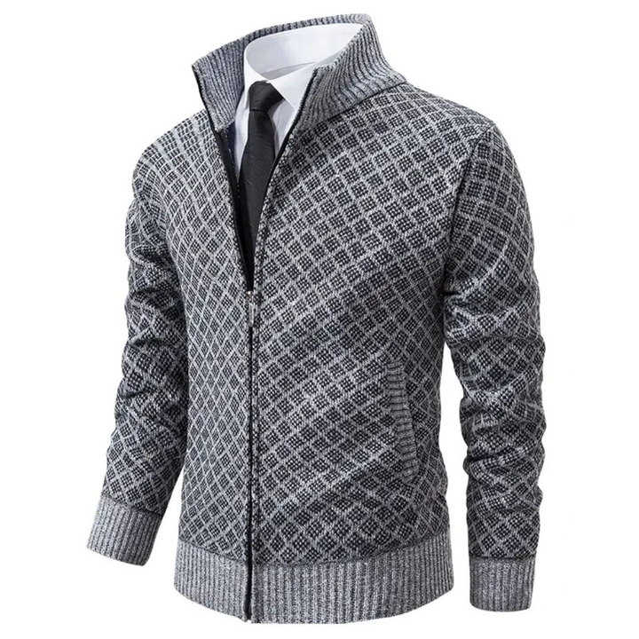 Kevin | Pullover mit Stehkragen