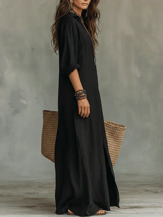 WILOW | Müheloses Maxi-Kleid mit schmeichelhafter Silhouette Vielseitig für den Alltag