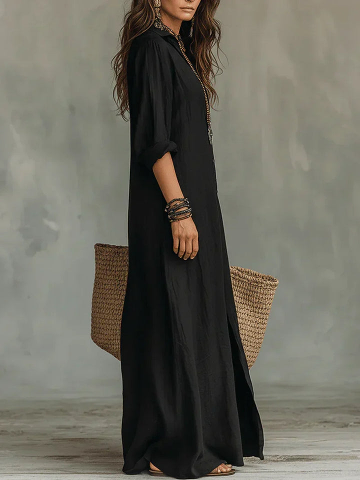WILOW | Müheloses Maxi-Kleid mit schmeichelhafter Silhouette Vielseitig für den Alltag