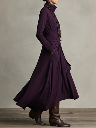 Gaille | Rollkragen Maxikleid