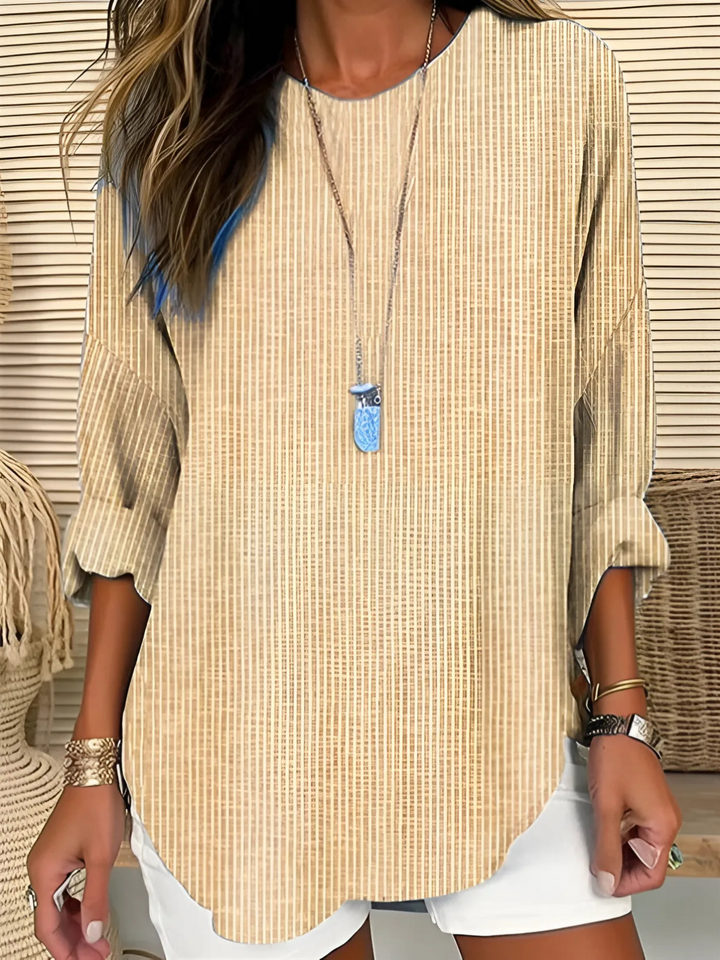 Olivia | Trendige gestreifte Bluse