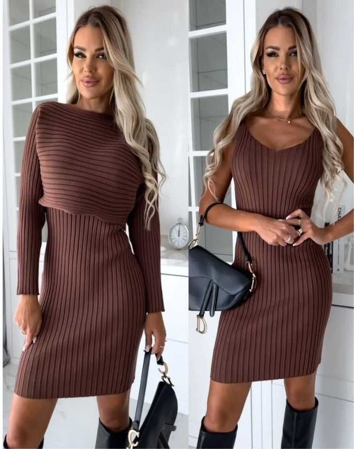Esmee | Kleid und Pullover Set