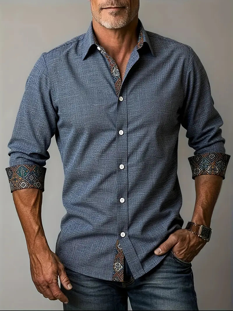 Zorion | Langarm-Button-Up-Hemd