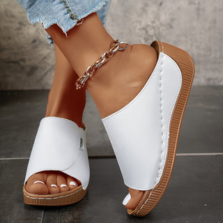 Isabelle | Komfortable Keil-Mule