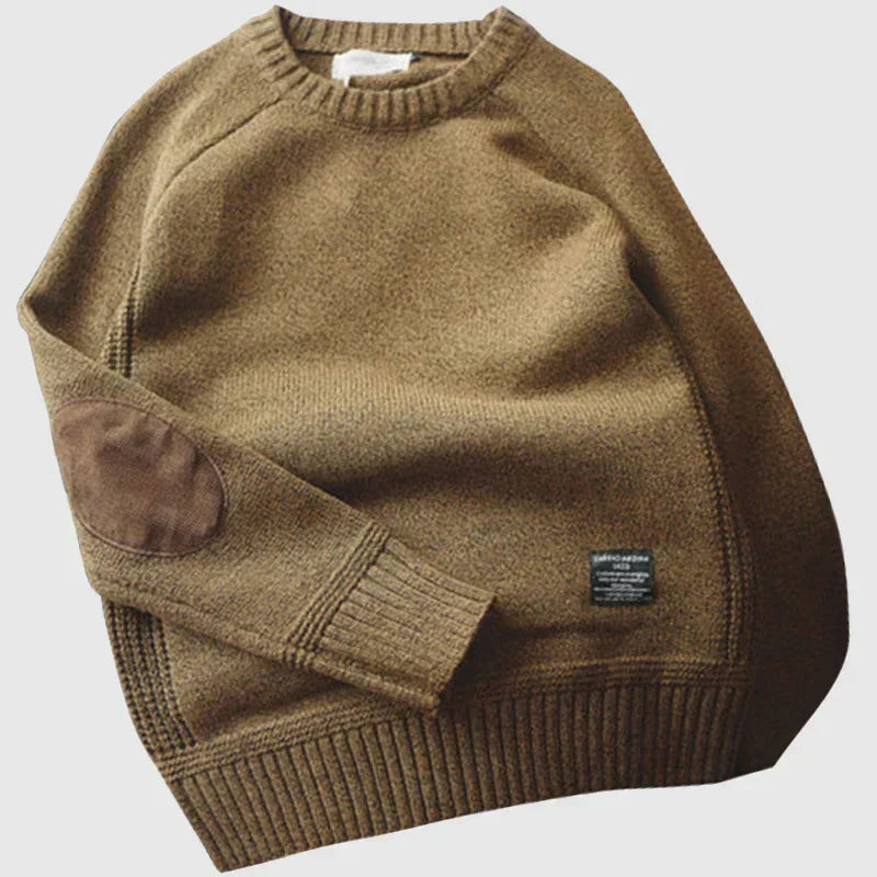 Alvin | Pullover mit Rundhalsausschnitt
