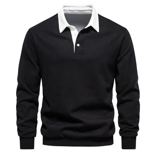 Raphael | Klassisches Rugby-Poloshirt für Herren