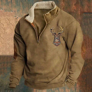 William | Halbreißverschluss-Pullover