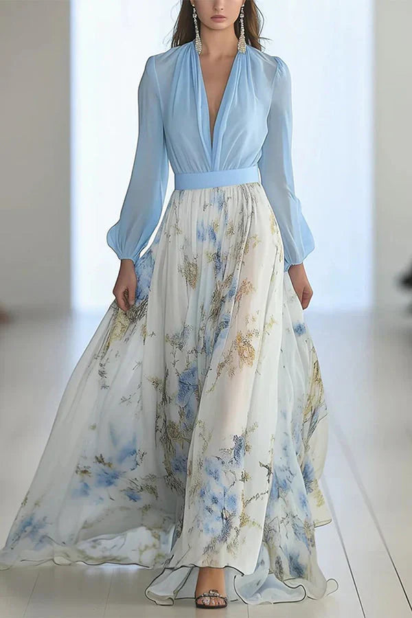 ESMEE | Elegantes Maxikleid mit schmeichelhaftem Schnitt