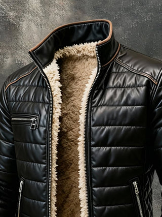Mabyla | Klassische Jacke mit Reißverschluss und weichem Futter