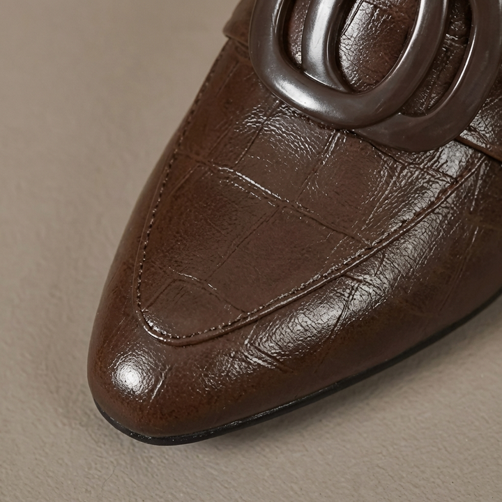 Valora Leder Loafer Absätze