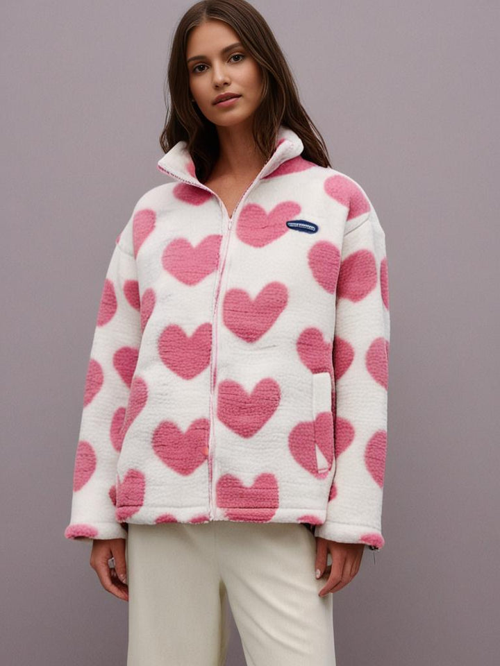 BacioDeluxe | Reversible Heart Jacket