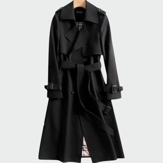 Mabyla | Zeitloser Trenchcoat mit Gürtel für Damen