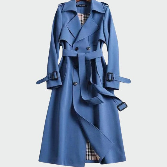 Mabyla | Zeitloser Trenchcoat mit Gürtel für Damen