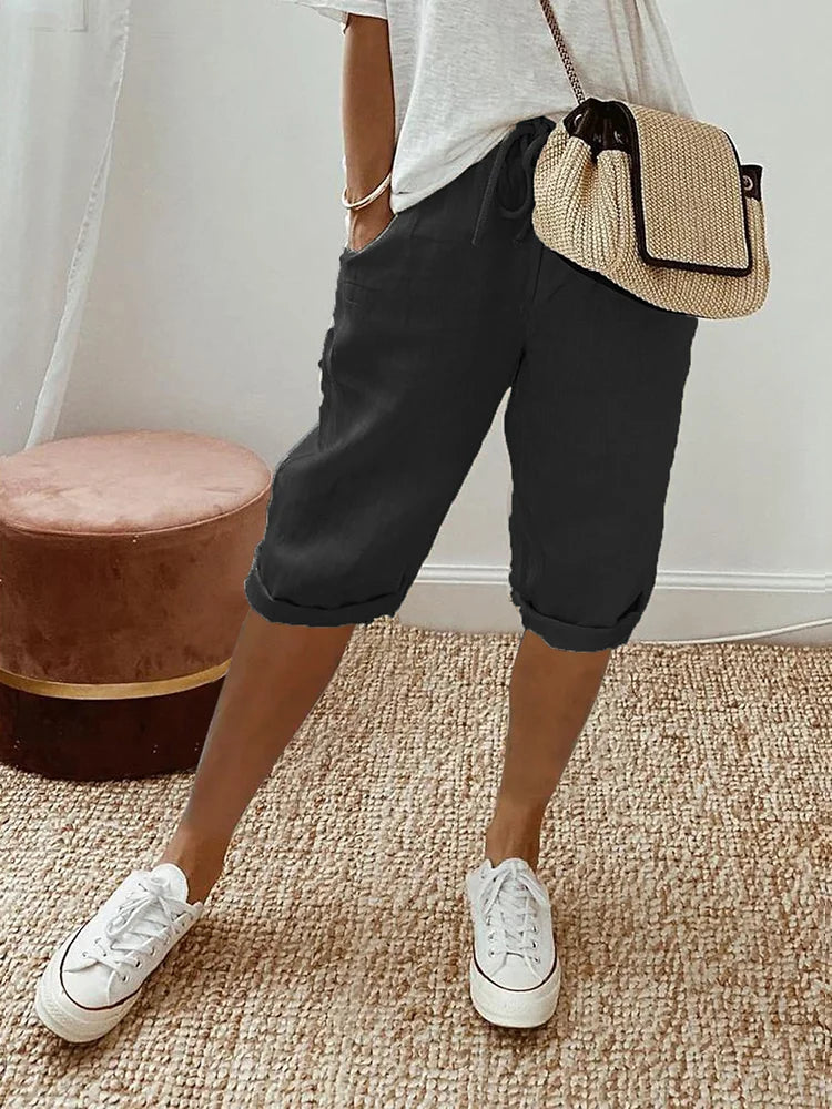 LALUNA | LEICHTE DAMENSHORTS MIT KOMFORTPASSFORM