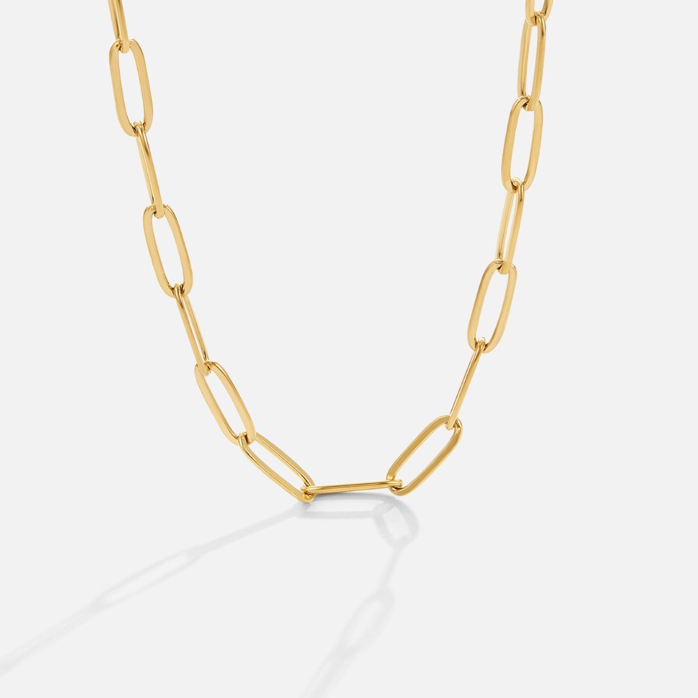 Angela | Klassisches Gliederketten-Halsband