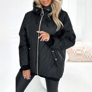 Daphne | Warme Steppjacke mit Kapuze