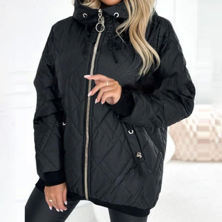 Daphne | Warme Steppjacke mit Kapuze