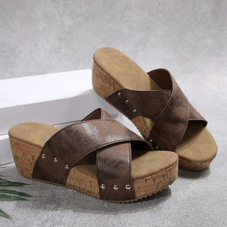 Oakley – Boho Wedge Sandalen