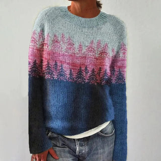 Cheryl | Strickpullover mit Rundhalsausschnitt