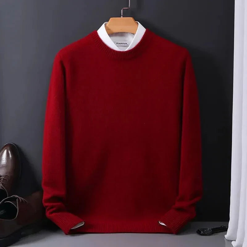 Thomas – Mühelos stilvoller Pullover mit geometrischem Muster