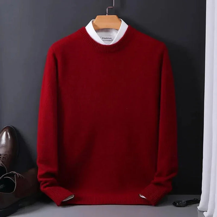 Thomas – Mühelos stilvoller Pullover mit geometrischem Muster